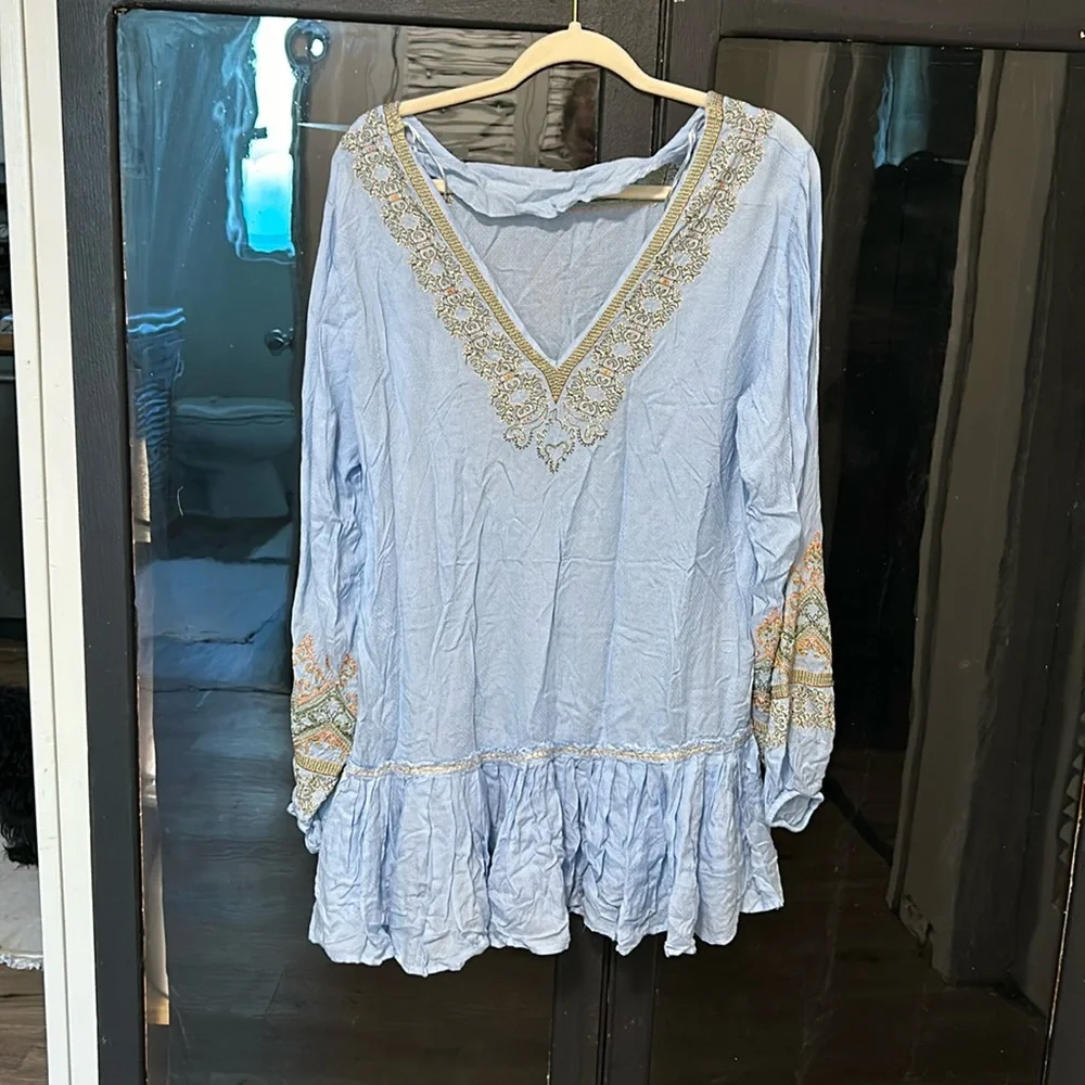 Free people embroidered dress - Picture 2 of 2